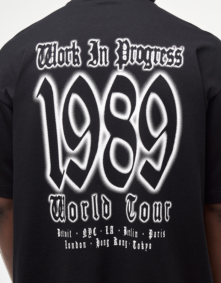 C WIP S/S World Tour T-Shirt - Black