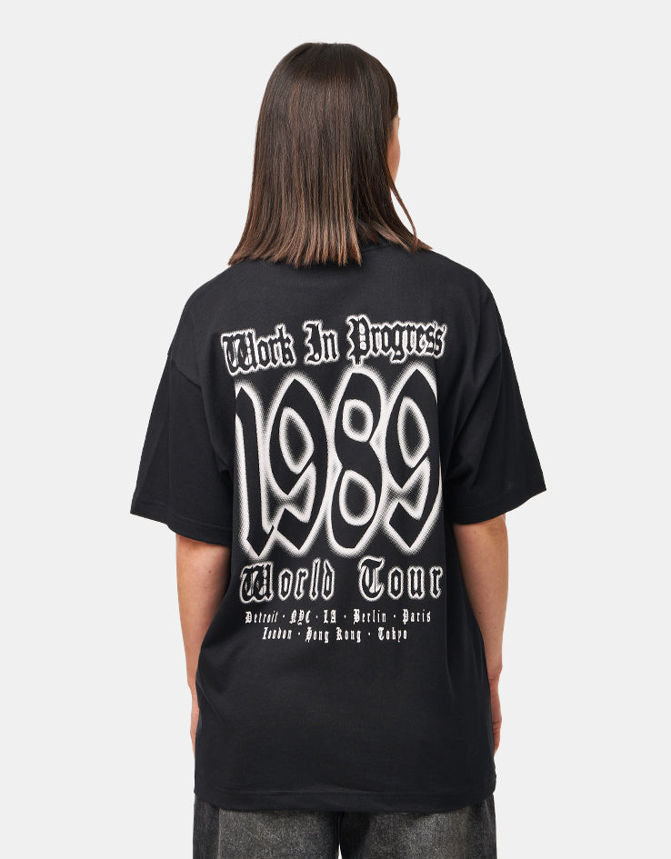 C WIP S/S World Tour T-Shirt - Black