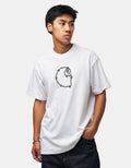 C WIP S/S Barbwire C T-Shirt - White