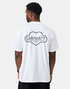 C WIP S/S Cloud Heart T-Shirt - White