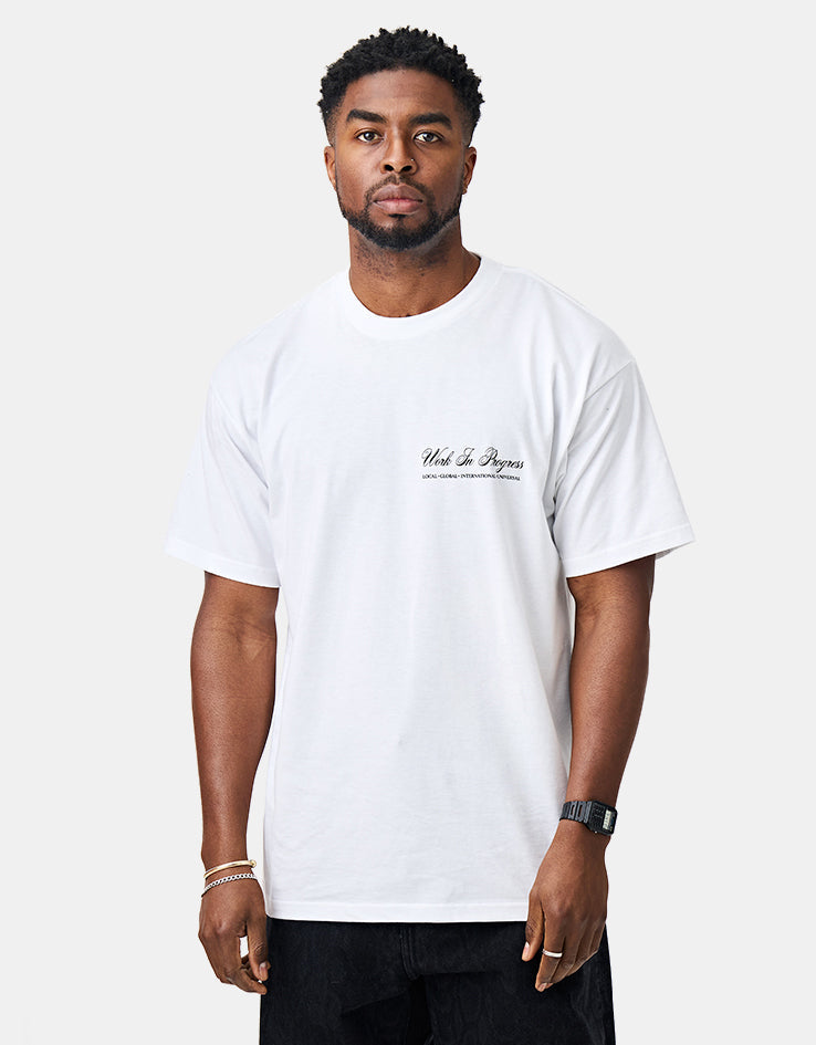 C WIP S/S Cloud Heart T-Shirt - White