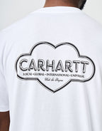 C WIP S/S Cloud Heart T-Shirt - White