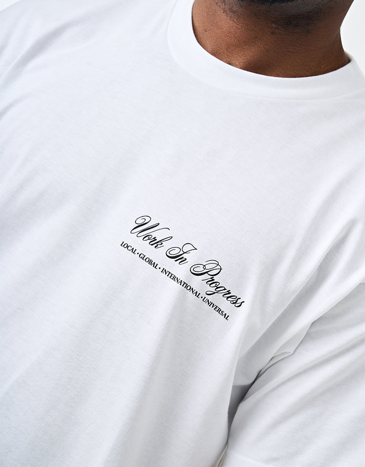 C WIP S/S Cloud Heart T-Shirt - White