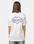 C WIP S/S Cloud Heart T-Shirt - White