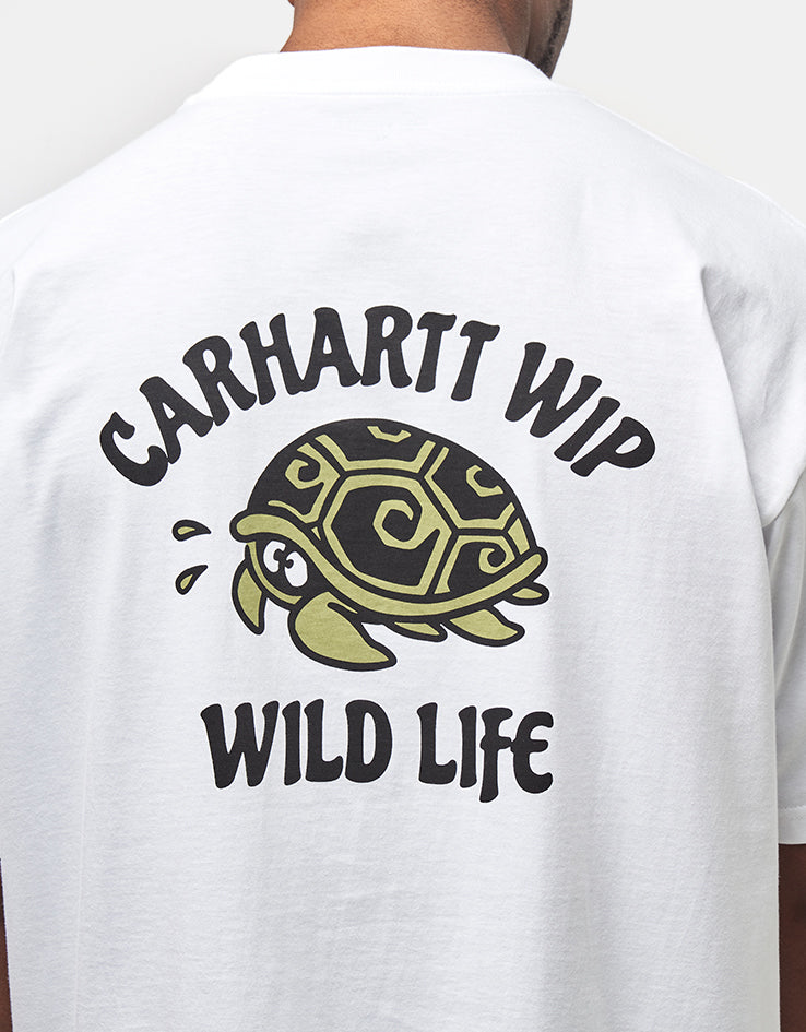 C WIP S/S Wild Life T-Shirt - White