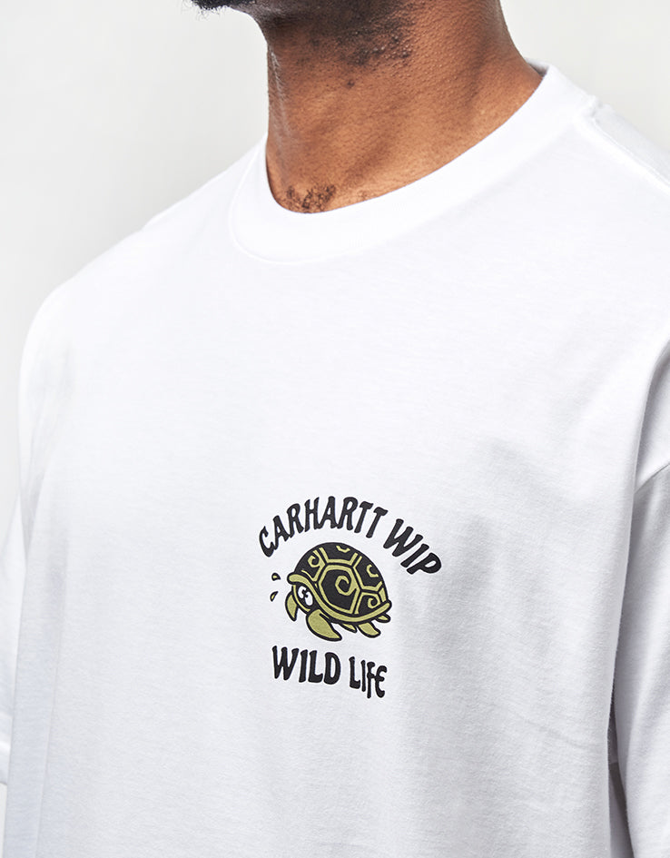 C WIP S/S Wild Life T-Shirt - White