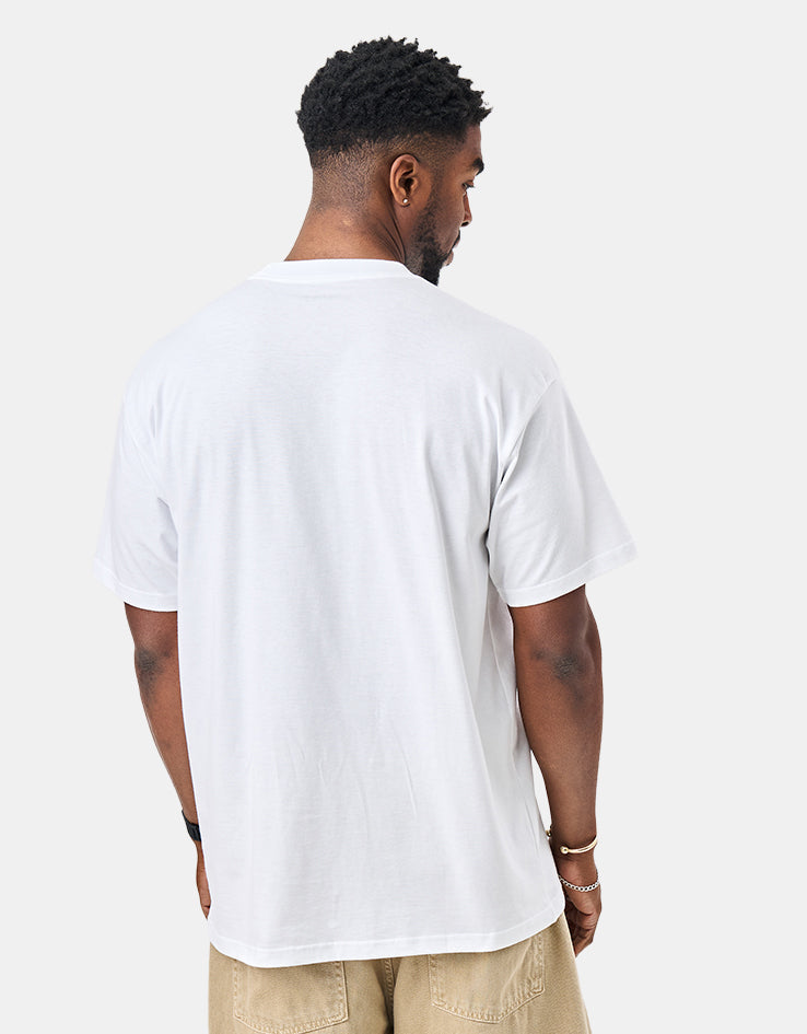 C WIP S/S Spoiled T-Shirt - White