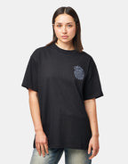C WIP S/S Spirals T-Shirt - Black
