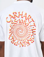C WIP S/S Spirals T-Shirt - White