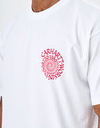 C WIP S/S Spirals T-Shirt - White