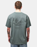 C WIP S/S Punched T-Shirt - Velvet Green