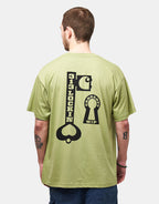 C WIP S/S Locked T-Shirt - Gentle Green