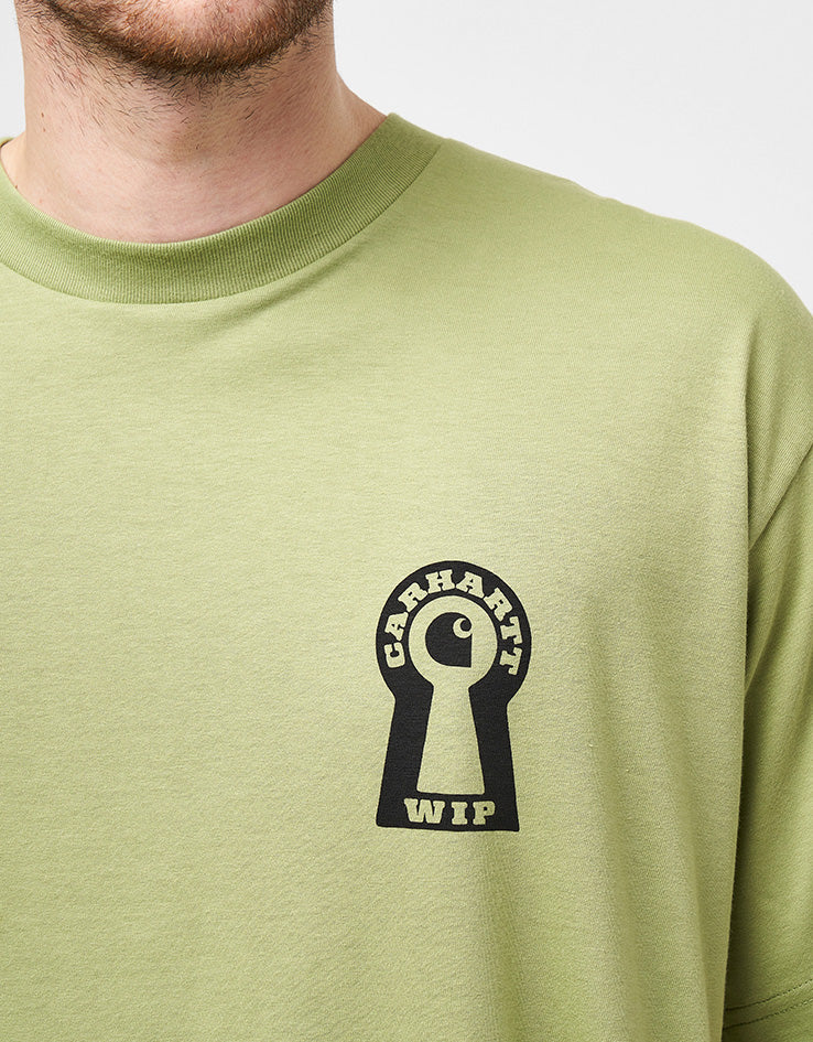 C WIP S/S Locked T-Shirt - Gentle Green