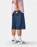 C WIP Landon Shorts - Blue (Stone Washed)