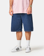 C WIP Landon Shorts - Blue (Stone Washed)