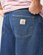C WIP Landon Shorts - Blue (Stone Washed)