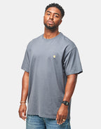 C WIP S/S Chase T-Shirt - Styx/Gold