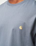 C WIP S/S Chase T-Shirt - Styx/Gold