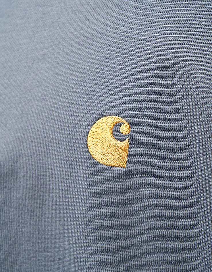 C WIP S/S Chase T-Shirt - Styx/Gold