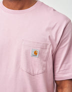 C WIP S/S Pocket T-Shirt - Hortensia