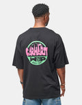 C WIP S/S Luggage Label T-Shirt - Black