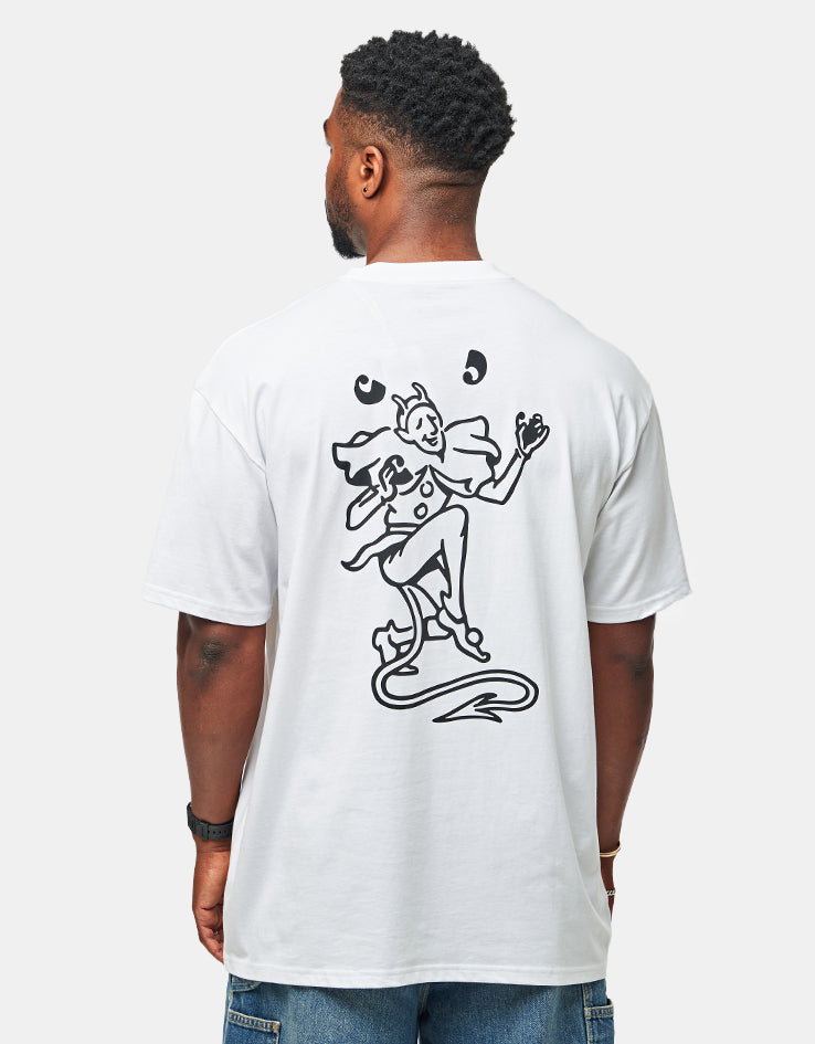 C WIP S/S Playing Cards T-Shirt - White