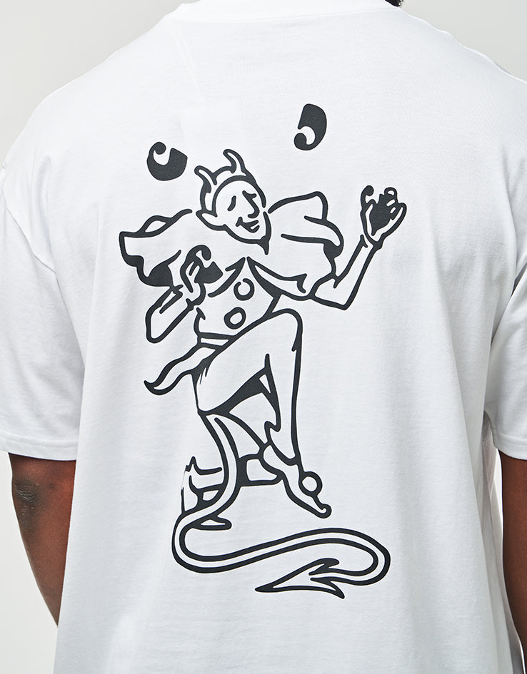C WIP S/S Playing Cards T-Shirt - White