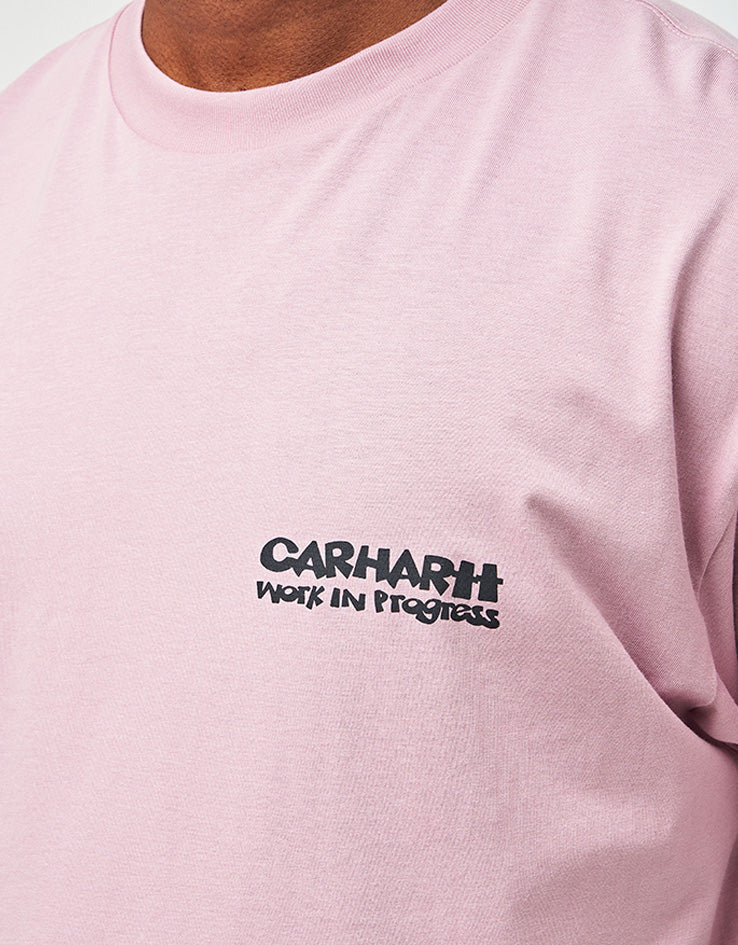 C WIP S/S Cubist T-Shirt - Hortensia