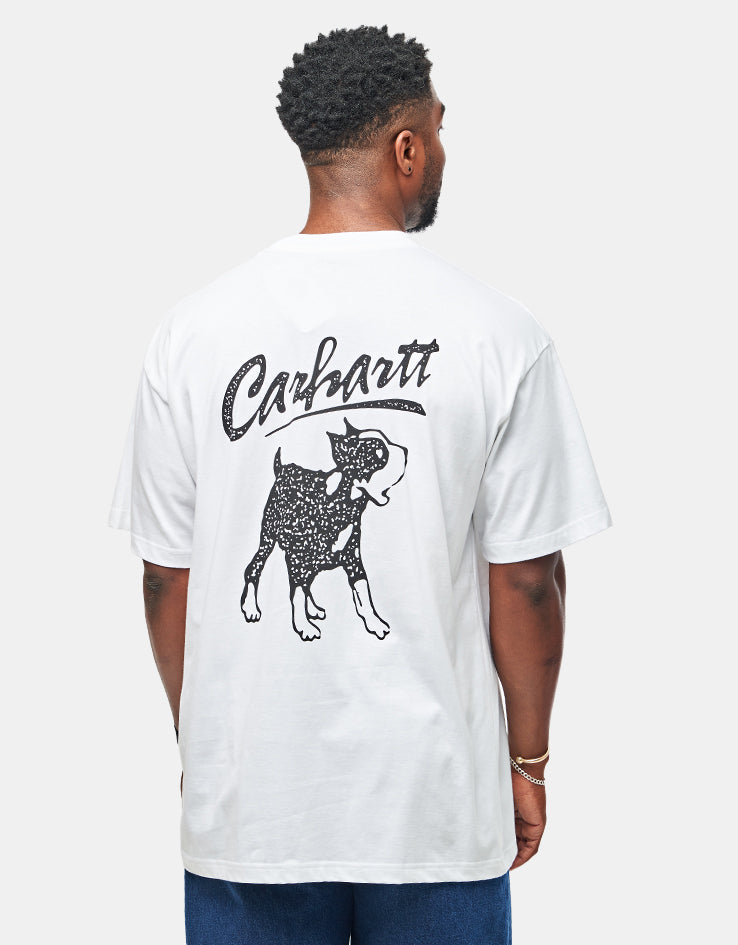 C WIP S/S Pup T-Shirt - White