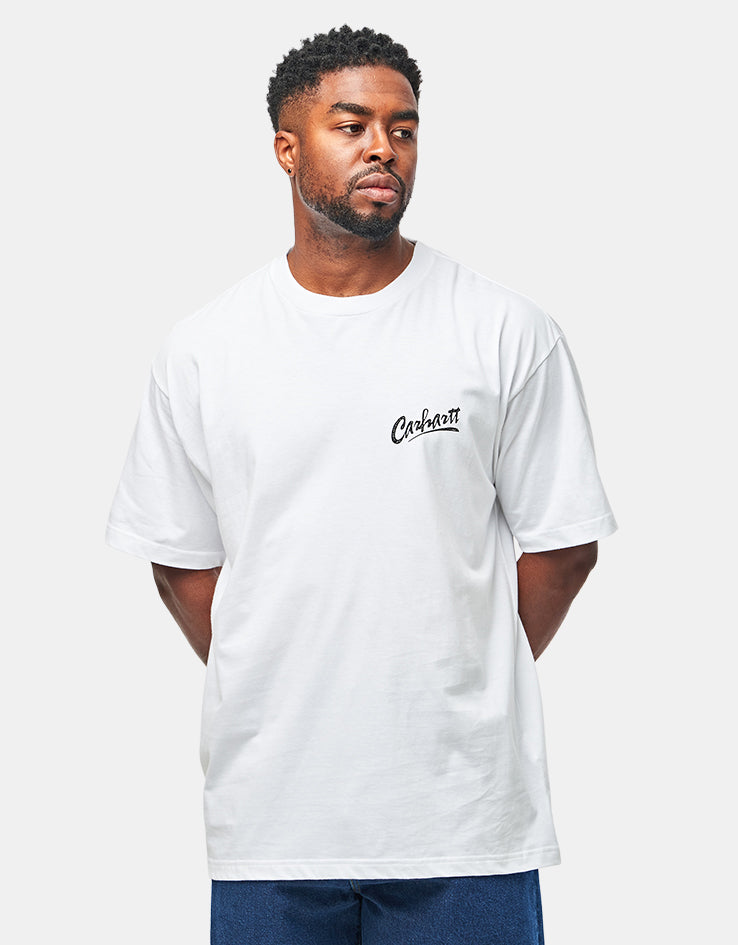 C WIP S/S Pup T-Shirt - White