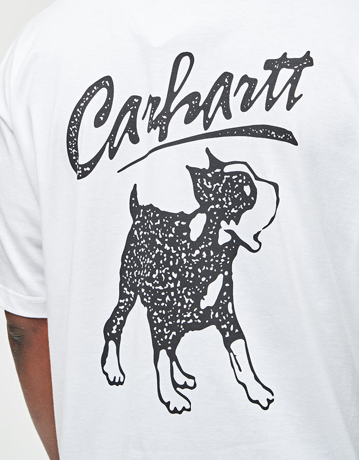 C WIP S/S Pup T-Shirt - White