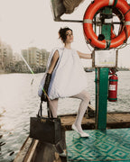 GOLD BRICK DRIP TORTUGA TOTE