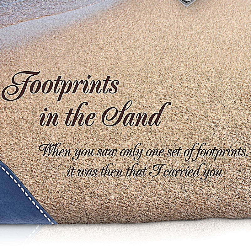 "Footprints In The Sand" Women's Fashion Handbag