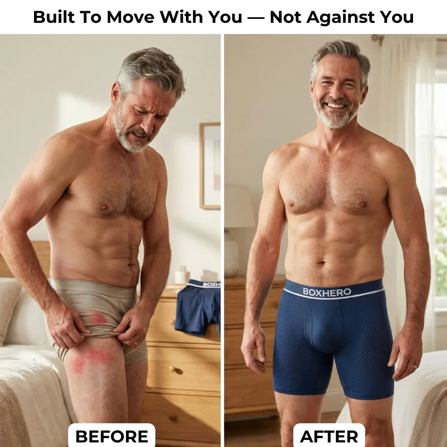 Finally, Reinvented Premium Boxers That Actually Feel Amazing All Day