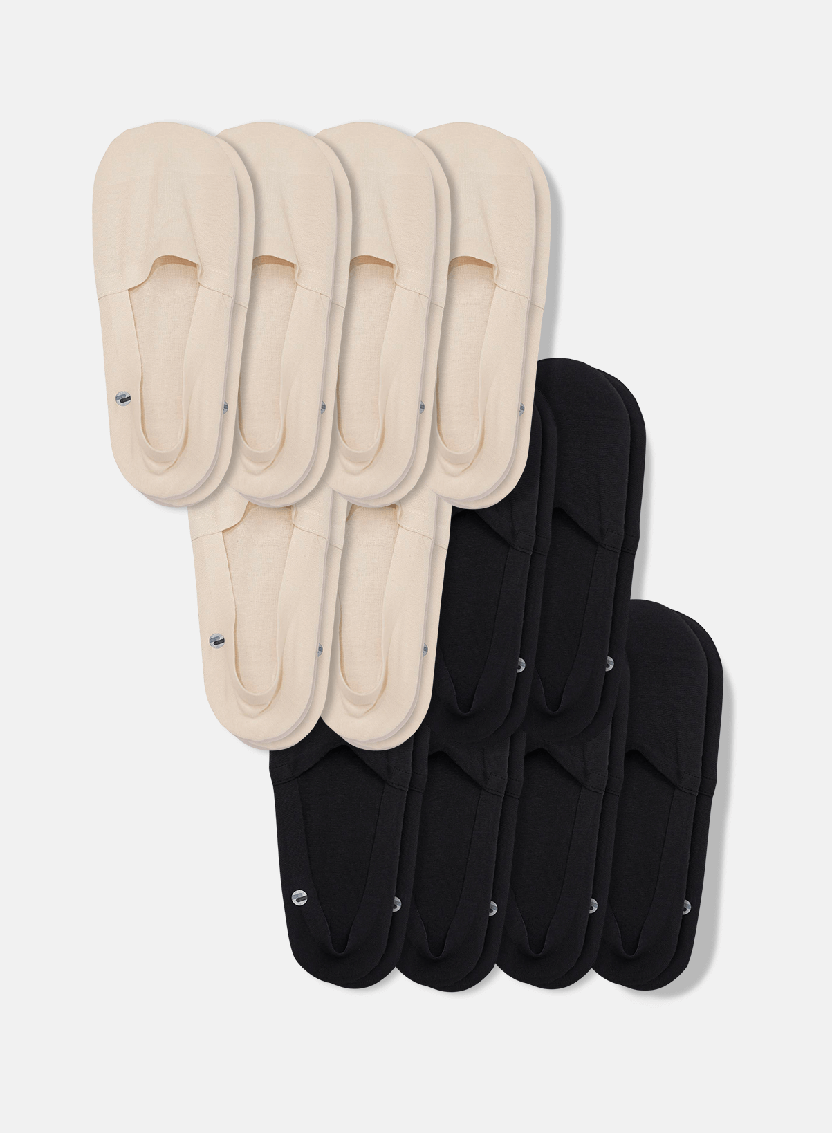 Organic Cotton No Show Socks 12-Pack