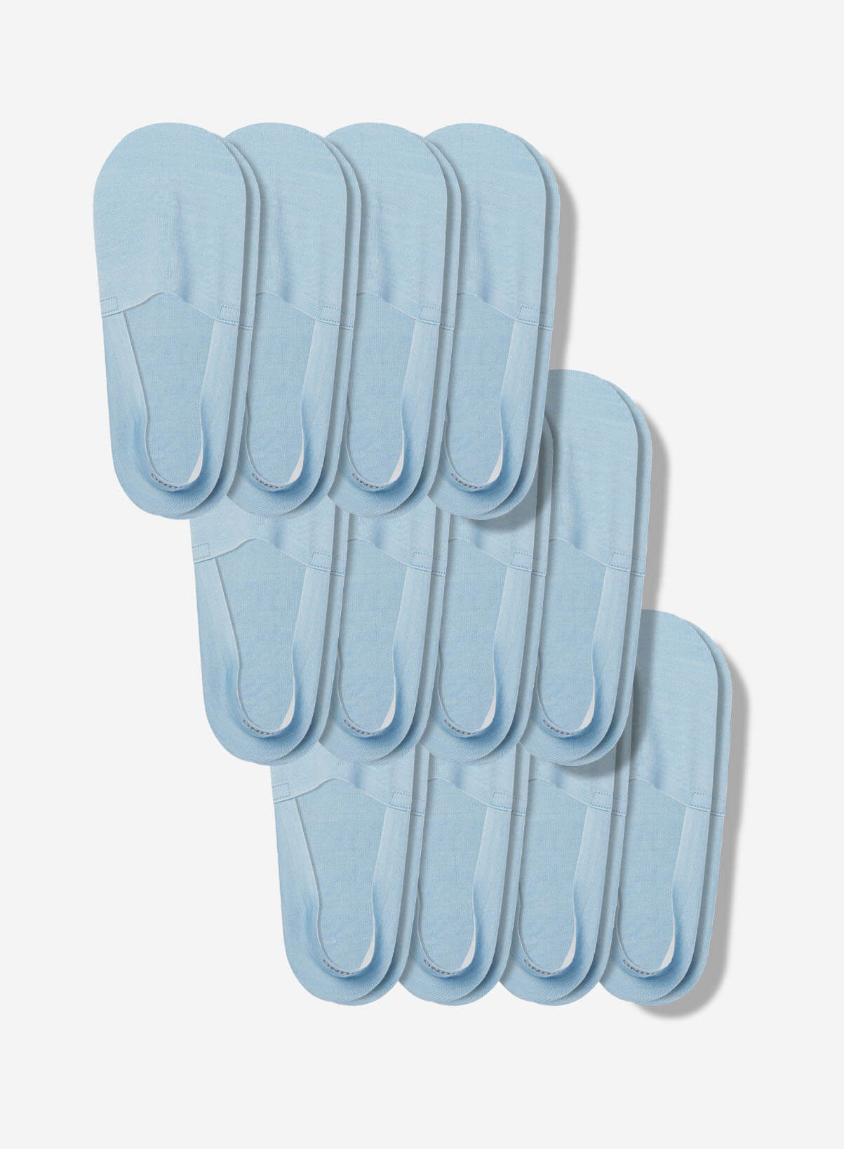 Merino Wool No Show Socks 12-Pack