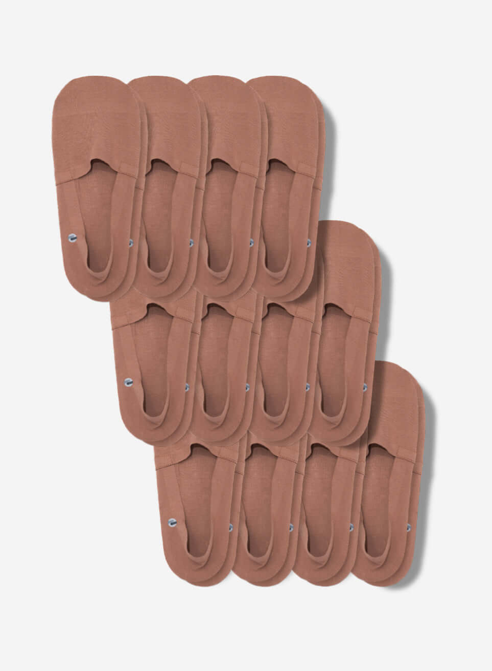 Organic Cotton No Show Socks 12-Pack