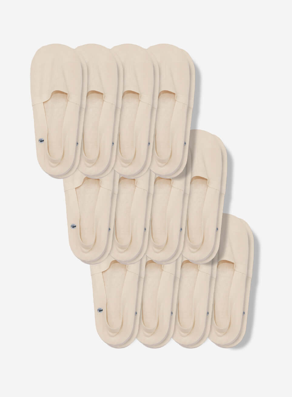 Organic Cotton No Show Socks 12-Pack