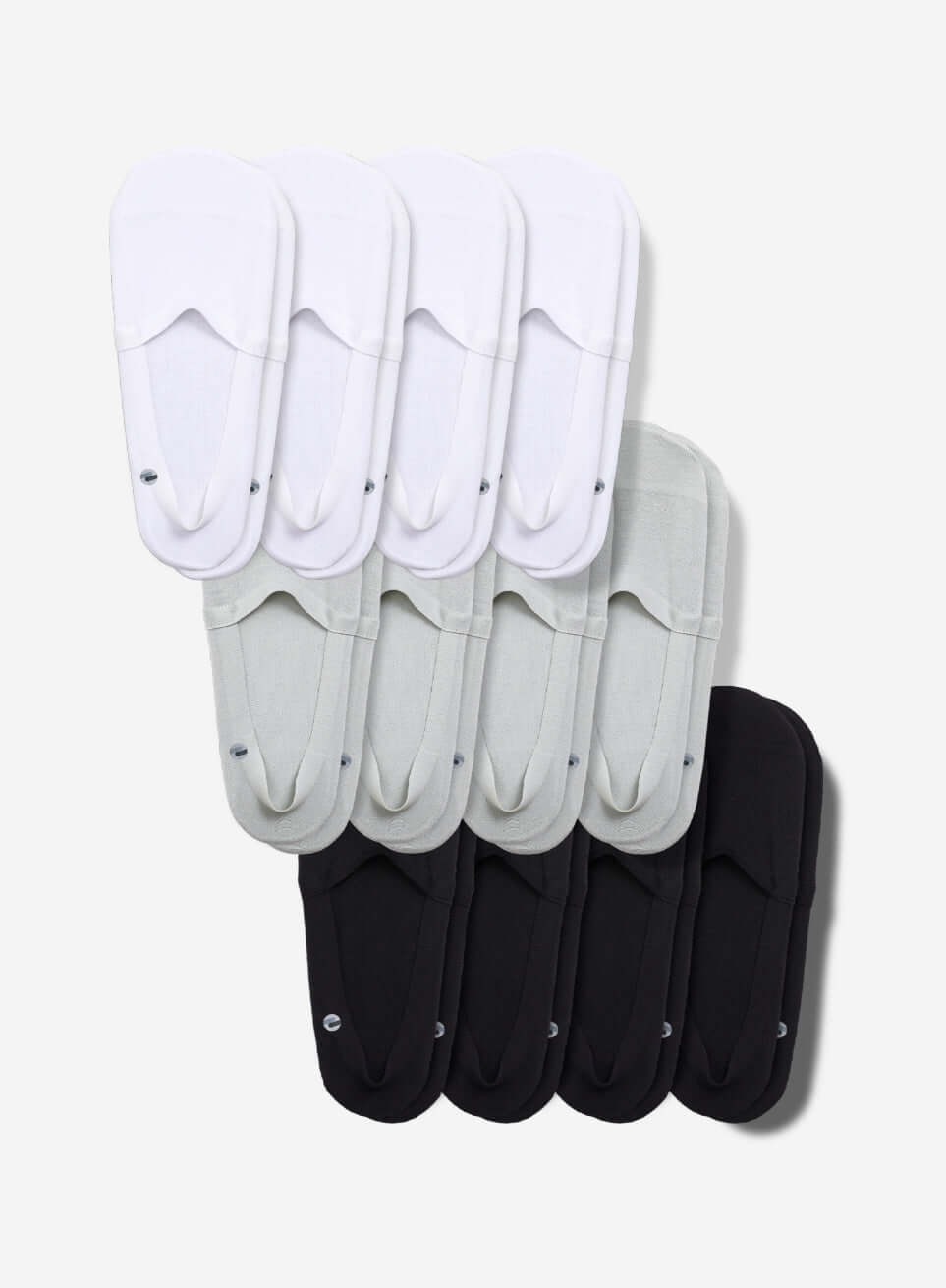 Organic Cotton No Show Socks 12-Pack