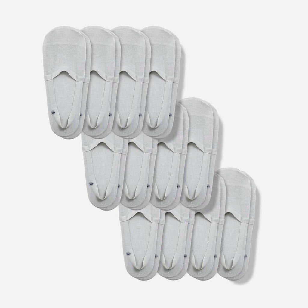 Organic Cotton No Show Socks 12-Pack