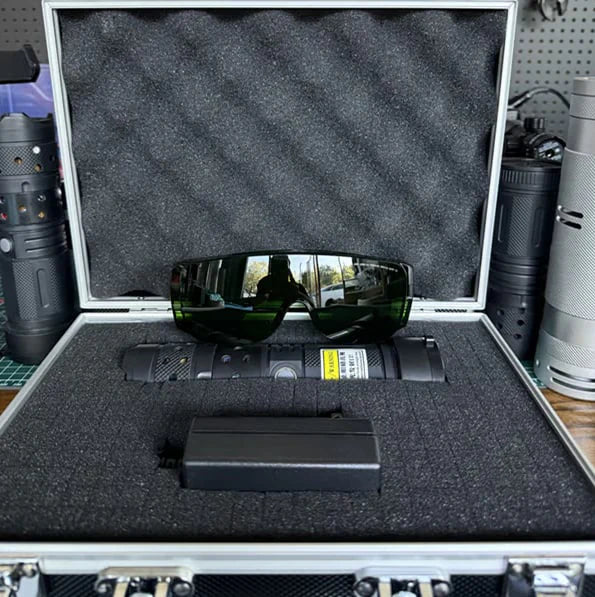 🔥2026 New Design 120W 900-1100NM Powerful IR Laser Pointer