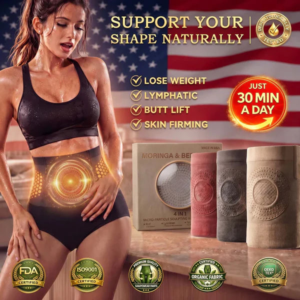 🛡️2026 Moringa &amp; Berberine 4-in-1 Micro-Particle Shaping &amp; Fat Burning Shorts