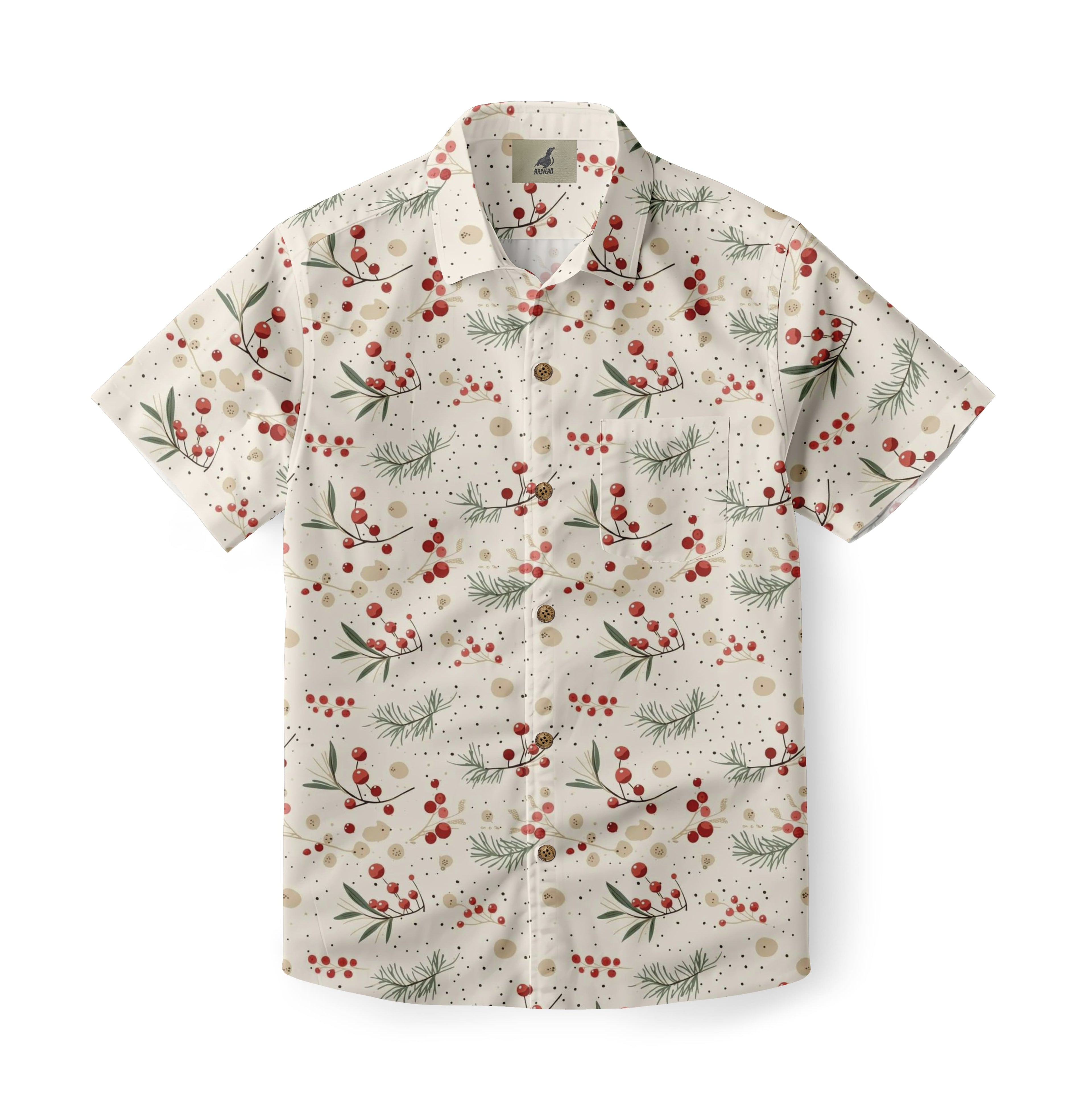 Berry & Holly Print