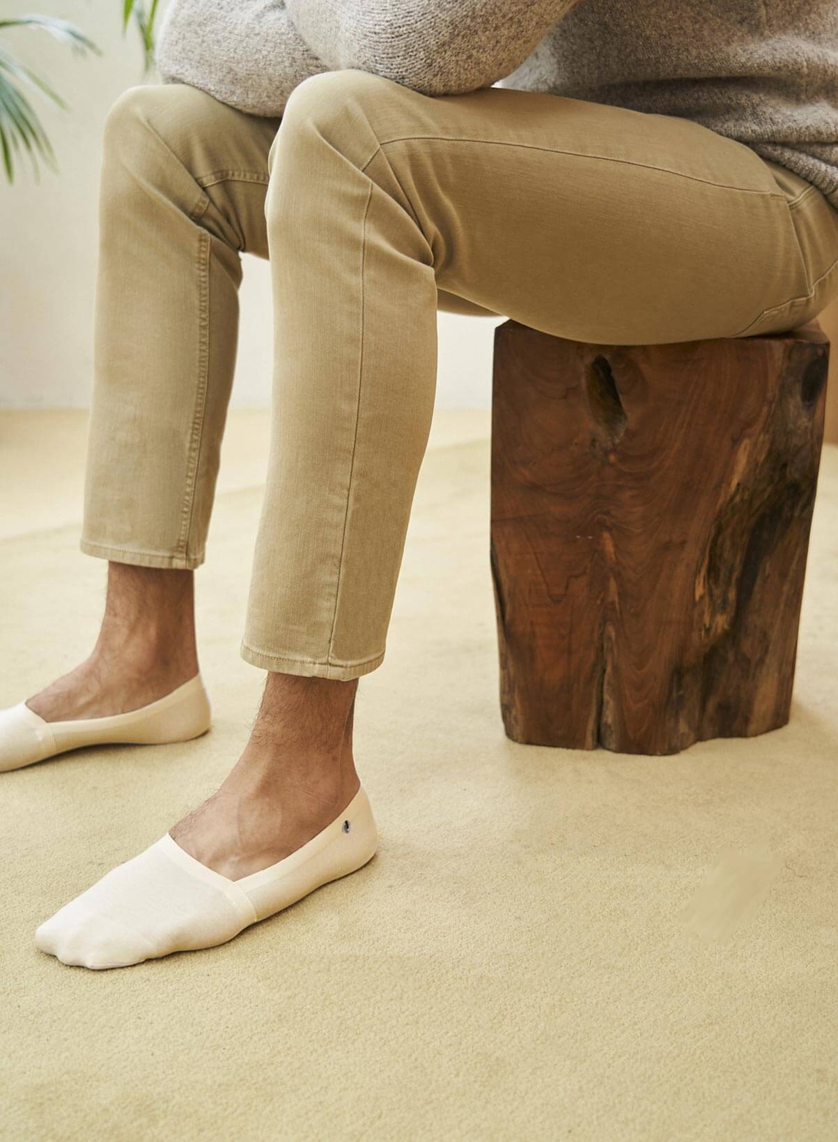 Organic Cotton No Show Socks 4-Pack