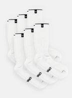 Contour Compression Crew Socks 6-Pack