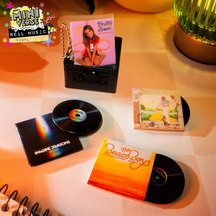 Miniverse Real Music Record Player Mini Collectibles