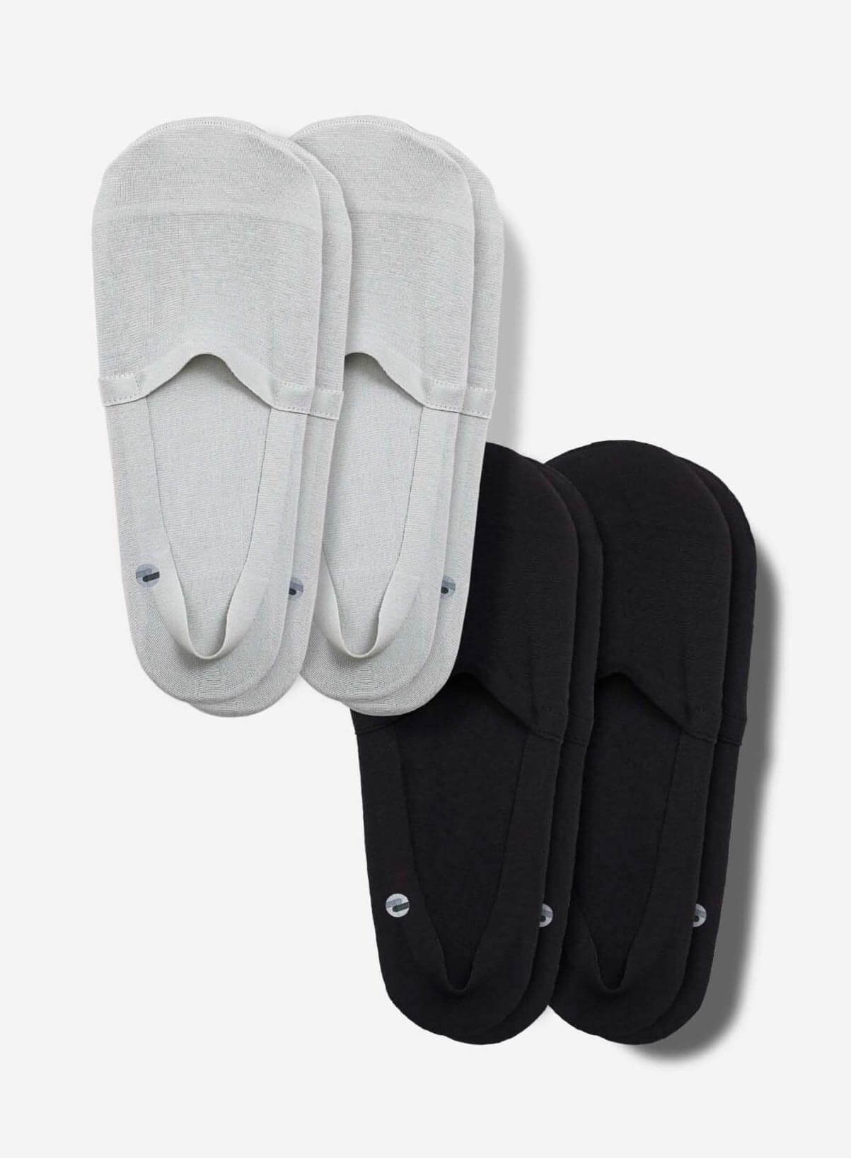 Organic Cotton No Show Socks 4-Pack