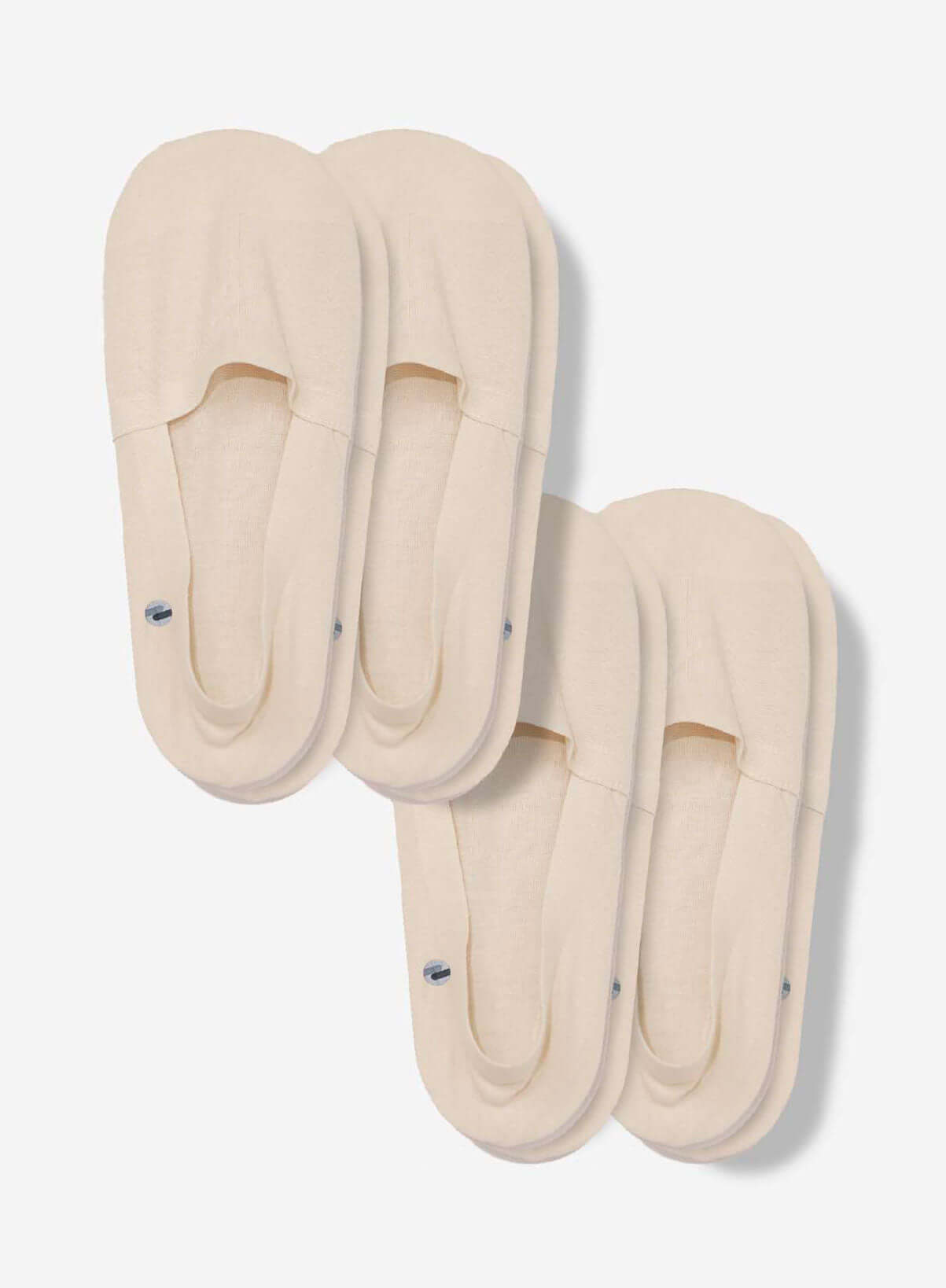 Organic Cotton No Show Socks 4-Pack