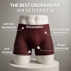 3-Pack Red - PREMIUM BAMBOO FIBRE BOXER SHORTS 1.0