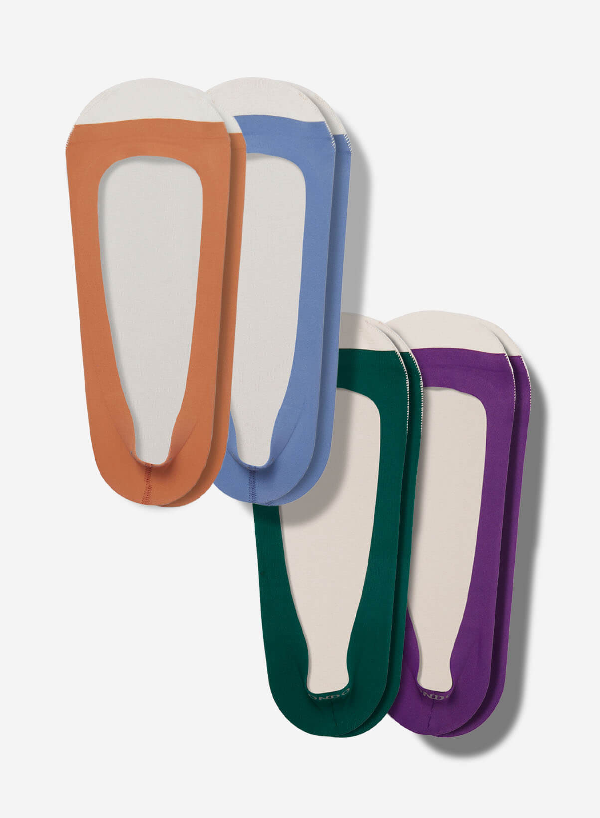 Low-Cut No Show Socks 4-Pack